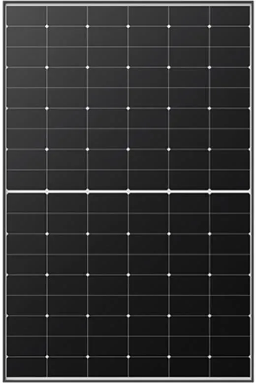 Photovoltaik Glas-Folie Solarmodul HI-MO 6 SCIENTIST LR5-54HTH-445W Longi 445 Wp, schwarzer Rahmen