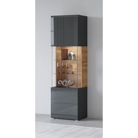 INOSIGN Vitrine »Toledo,Höhe 204 cm trendige Glasvitrine mit dekorative