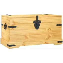 vidaXL Truhe Mexiko-Stil Kiefernholz 91x49,5x47 cm