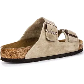 Birkenstock Arizona Weichbettung Veloursleder taupe 40
