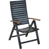 Merxx Astros Gartenlounge-Sessel 61,5 x 72 x 113 cm grau