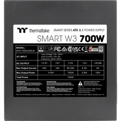 Thermaltake Smart W3 700W | PC-Netzteil PC Netzteil