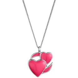 Elli Anhänger Emoji Herz 925 Sterling Silber Damen 