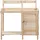 casa.pro Alessano Pflanztisch mit Schrank 110 x 107 x 46 cm