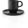 eva solo Espressotasse mit Untertasse 0,065 l Schwarz 4 St.