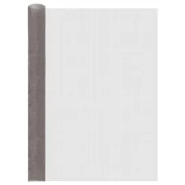 vidaXL Mesh Bildschirm 120 x 200 cm Silber/Edelstahl