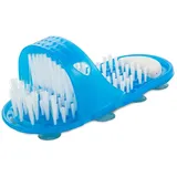 HUKITECH@ Fußbürste - Reinigung & Massage für Füße - Fußpflege Bürste Waschbürste Fußmassage Hornhautentferner Feile Massager Slipper