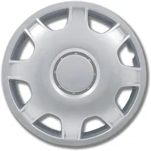 PETEX RB514214 Radzierblende Speed Größe 14 Zoll 2-fach lackiert Material: ABS in Box, silber - 4-er Set