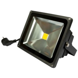 LED Fluter Outdoor 50W blau dimmbar ESG IP65 schwarz EEK G [A-G]