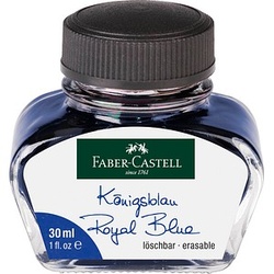 FABER-CASTELL 149839 Tintenfass königsblau 30,0 ml