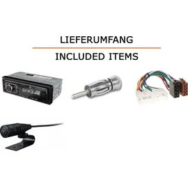 JUST SOUND best choice for caraudio Autoradio Einbaupaket JBL Celebrity 150 passend für Toyota Celica T20 | Bluetooth USB