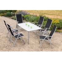 MERXX Gartenmöbelset Carrara 6 Personen