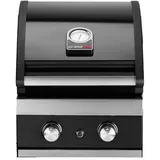 GrandHall Classic G2 Einbaugrill - Schwarz