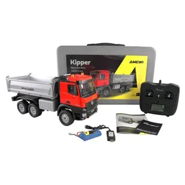 AMEWI RC-Auto Mercedes-Benz Arocs Kipper 6x6 1:14 RTR rot (22684)