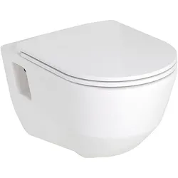 Laufen Wandtiefspül-WC Combi-Pack PRO spülrandlos WC-Sitz softclose Sanitär WC