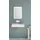 JOKEY LED-Lichtspiegel Sorrent 50 x 70 cm Silber