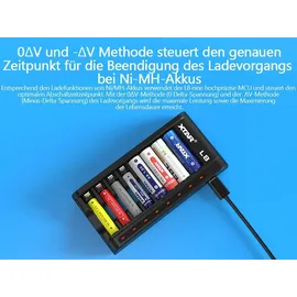 XTAR L8 Ladegerät