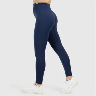 SMILODOX Damen Leggings Amaze Scrunch Pro Marineblau violett S