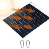 30W Solarpanel 5V Dual USB Tragbares Solarladegerät Outdoor Handy Ladegerät for Camping Wandern