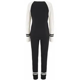 Arizona Damen Pyjama schwarz-ecru Gr.32/34