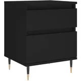 vidaXL Nachtschrank 40 x 35 x 50 cm Schwarz