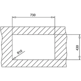 Teka FlexLinea RS15 2C 740 Edelstahlspüle Poliert - Silber