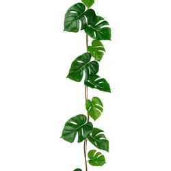 Creativ green Kunstgirlande »Split-Philodendron-Girlande« Creativ green grün