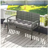 Outsunny Bankauflage 105 x 46 x 12,5 cm grau 1 St.