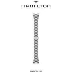 Hamilton - Digital Band-set Edelstahl H695.524.100 - silber
