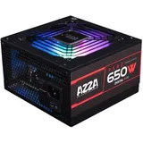 Azza ARGB 650W PC-Netzteil, Schwarz