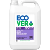 Ecover Bio Waschmittel Color Apfelblüte & Freesien Nachfüllung, Flüssigwaschmittel, Colorwaschmittel für Erhalt und Schutz der Kleidung, 100 Waschladungen, 5L