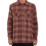 Volcom Hemd Tone Stone Pumice rot - S