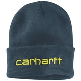 CARHARTT Unisex Teller Hat Beanie Hat, Einheitsgröße, Night Blau