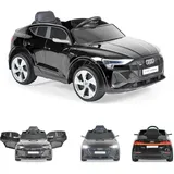 Moni Kinder Elektroauto Audi Sportback SUV metallic schwarz (12 V)