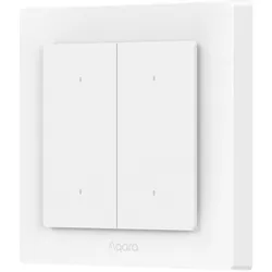 AQARA Lichtschalter Smart H2, WS-K08D, 4 Buttons, 2 Channels