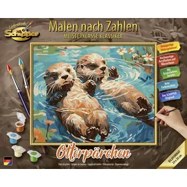 Schipper Otterpärchen Malen nach Zahlen 24 St. 24 x 30 cm