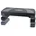 RAMROXX Fitness Stepboard Schwarz/Grau 80x30cm