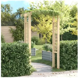 vidaXL Gartenbogen 150 x 60 x 210 cm Holz Braun