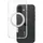 Panzer Glass iPhone 16 Silikon Case Transparent silber
