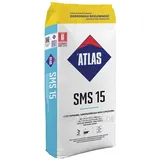 Atlas SMS 15 Ausgleichsmasse 1-15 mm 25 kg Bodenausgleichsmasse, Nivelliermasse selbstnivellierend Zementbasis SETS zwischen 1 bis 144