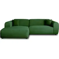 Lisa Design Aumance - links 4 Plätze - aus Cordstoff , Grün - Grün