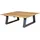 Diamond Garden Loungetisch 93 x 93 x 0 cm Beige/Grau/Weiß