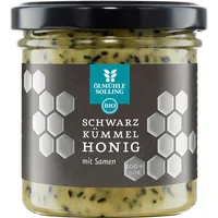 Ölmühle Solling Honigzubereitung mit Schwarzkümmelöl und -samen 180 g