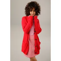 Aniston CASUAL Strickjacke ANISTON CASUAL rot 38