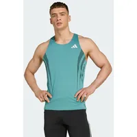 Adidas Adizero Archive Running Singlet - Powder Teal -