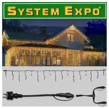STAR Systemlichterkette 484-30-Super-Set System Expo Eisregen im Set