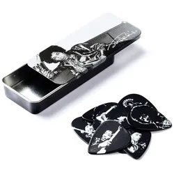 Dunlop Pick Jimi Hendrix Portrait Serie Heavy Dose mit 12 Stück - Plektrum