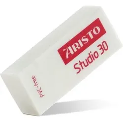 ARISTO AR87830 Radierer Studio 30 Blei-/Farbstiftlinien, 41x17x12 mm