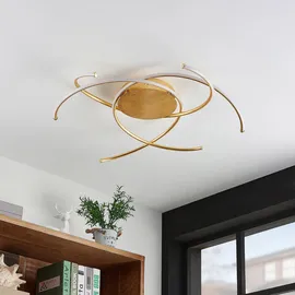 LINDBY Yareli 3-flg. Ø 70 cm gold
