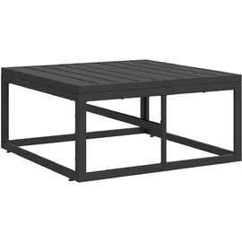 vidaXL Gartenmöbel Schwarz 70 x 70 x 32 cm Metall